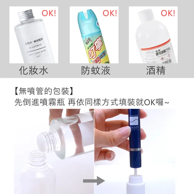 【Caseti】Sand系列-時尚防漏鎖香水分裝瓶(防疫酒精分裝瓶8色)