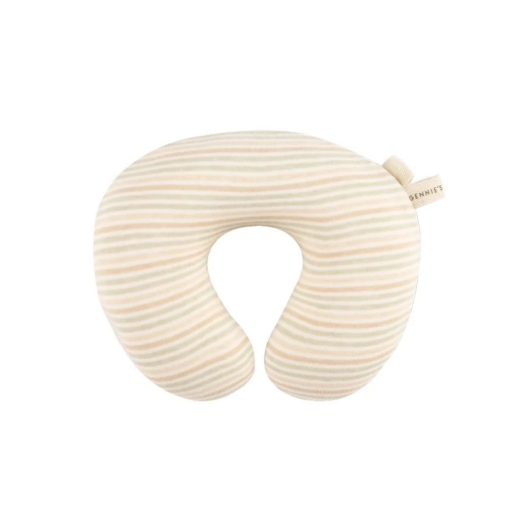 【Gennies 奇妮】嬰兒頸枕套 專用套-不含枕芯(原棉)