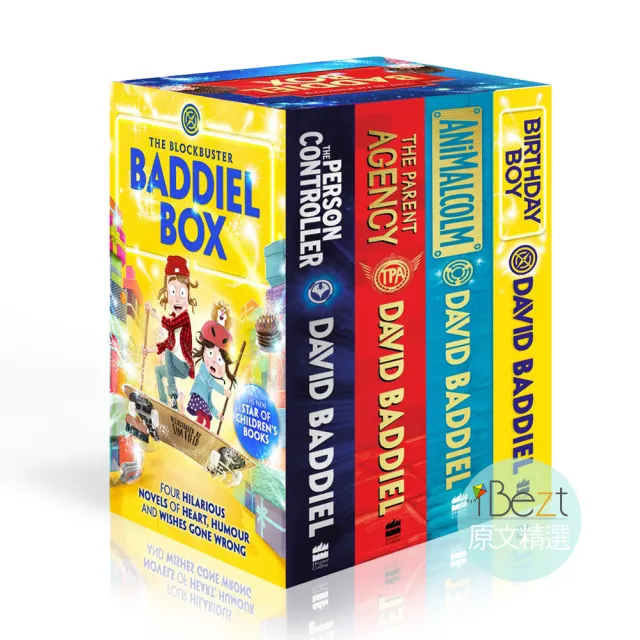 【iBezt】The Blockbuster Baddiel Box(Four Hilarious Novels)