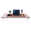 【Jokitech】桌墊 辦公桌墊 加大加寬防滑PU皮革多功能 滑鼠墊 電腦桌墊 85x45cm(防疫 在家工作上班 5款)