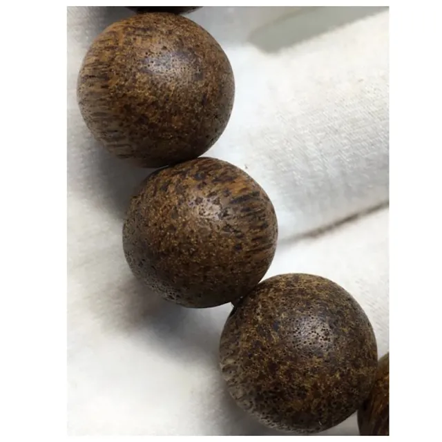 【桃花源創意工坊】頂級越南富森紅土老料沉香1.3cm(沉香)