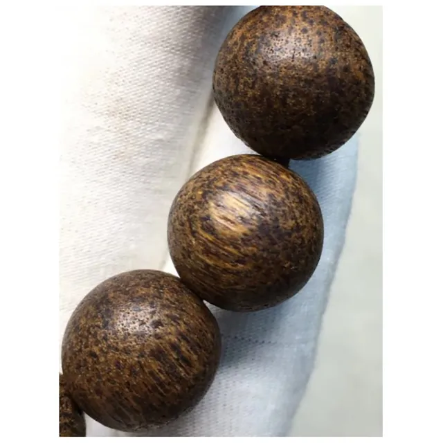 【桃花源創意工坊】頂級越南富森紅土老料沉香1.3cm(沉香)