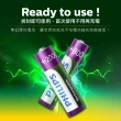 【Philips 飛利浦】USB低自放鎳氫充電電池組(智慧型充電器+3號4入)