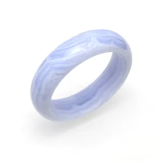 【SUMMER 寶石】藍紋瑪瑙手鐲(A335)