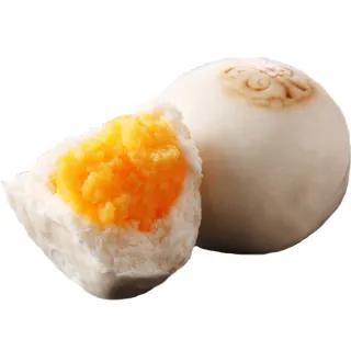 【上野物產】特製嫩皮甜香奶皇包x3包(320g±10%/約10顆/包)