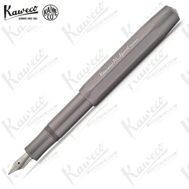 【KAWECO】AL SPORT系列 鐵灰色 鋼筆(Anthracite)