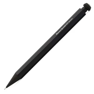 【KAWECO】SPECIAL系列 鋁製自動鉛筆 霧黑色 Push Pencil 0.5 0.7 0.9 2.0mm