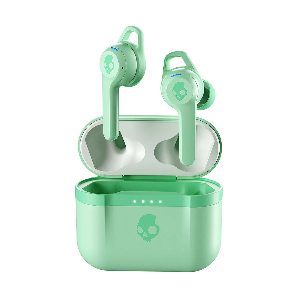 【Skullcandy 美國潮牌】Indy Evo 真無線藍牙耳機-蘋果綠(208)