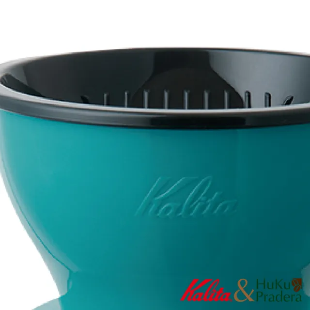 【Kalita】Dual Dripper 雙層三孔咖啡濾杯(薄荷綠)