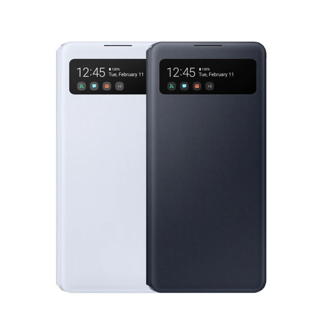 【SAMSUNG 三星】Galaxy A71 5G 原廠透視感應皮套(台灣公司貨)
