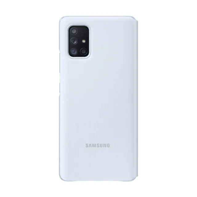 【SAMSUNG 三星】Galaxy A71 5G 原廠透視感應皮套(台灣公司貨)