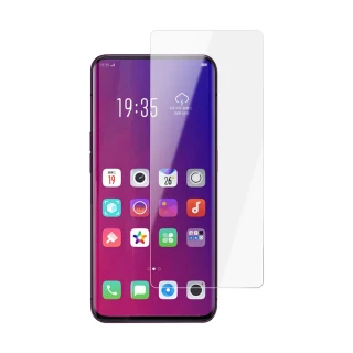 OPPO FindX 手機透明9H鋼化膜保護貼(OPPOFindX保護貼 OPPOFindX鋼化膜)
