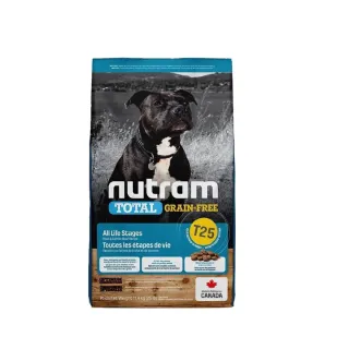 【Nutram 紐頓】T25無穀全能系列-潔牙犬鮭魚 11.4kg(狗飼料 無穀糧 成犬  潔牙 WDJ)