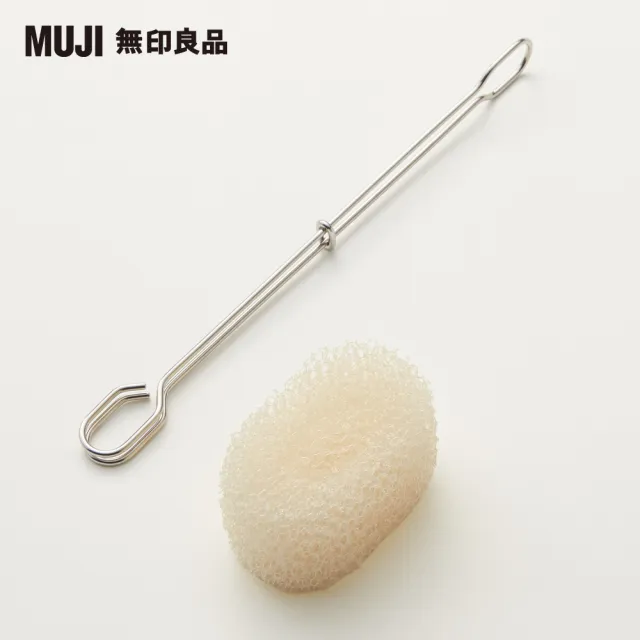 【MUJI 無印良品】長柄海綿刷