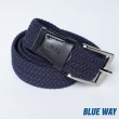 【BLUE WAY】B.W編織接皮皮帶2色-ET BOiTE 箱子