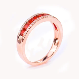 【禾美珠寶】天然紅寶石戒指SN223(18K金)