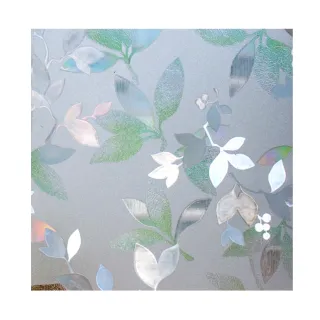 【MEIWA】日本製 明和抗UV窗貼 壁貼-綠葉紛紛92*100CM(隔熱 省電 隱密 美化)