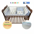 【C.D.BABY】嬰兒寢具四季被組貓頭鷹 L(嬰兒寢具 嬰兒棉被 嬰兒床護圍 嬰兒床床罩 嬰兒枕)