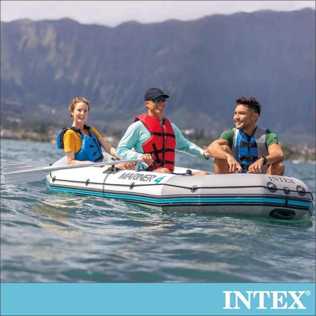 【INTEX】MARINER 4 高強度4人座橡皮艇(68376)