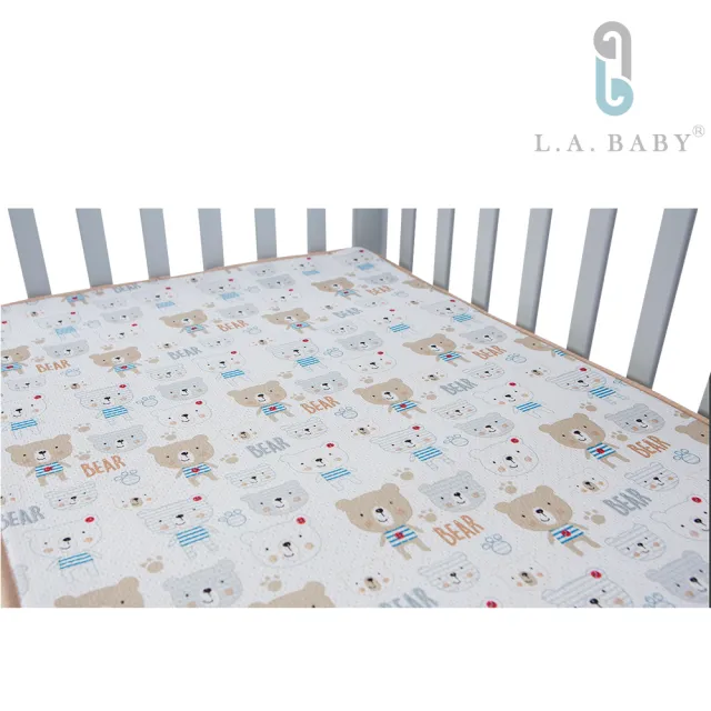 【L.A. Baby】多功能3D涼感床墊120*60cm(中床 多款顏色)