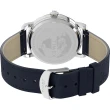 【TIMEX】天美時 風格系列 經典手錶(黑/深藍 TXTW2U01900)