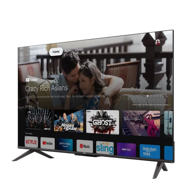 【TCL】50型4K Google TV智慧液晶顯示器(50P737-基本安裝)