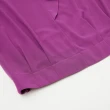 【ILEY 伊蕾】領巾荷葉厚雪紡上衣(深紫色；M-2L；1233211102)