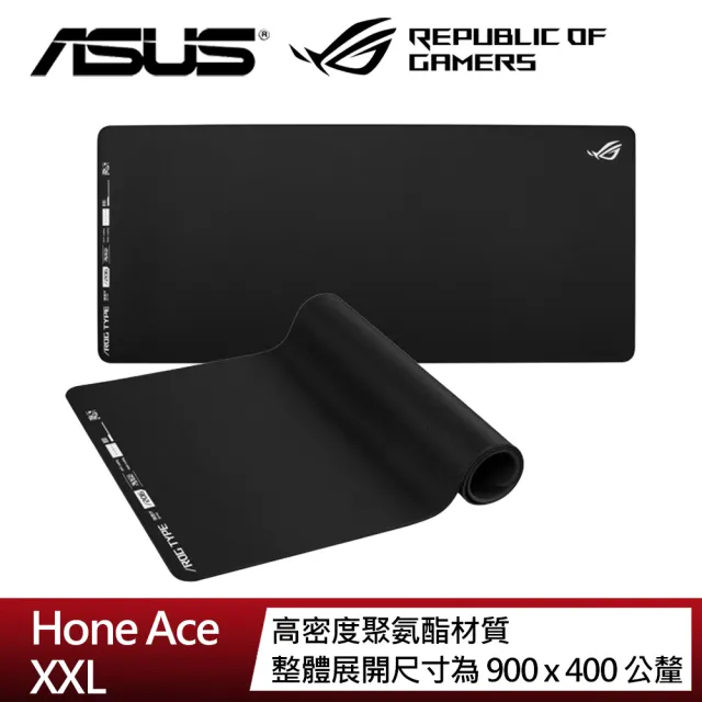 【ASUS 華碩】ROG Hone Ace 電競滑鼠墊 XXL