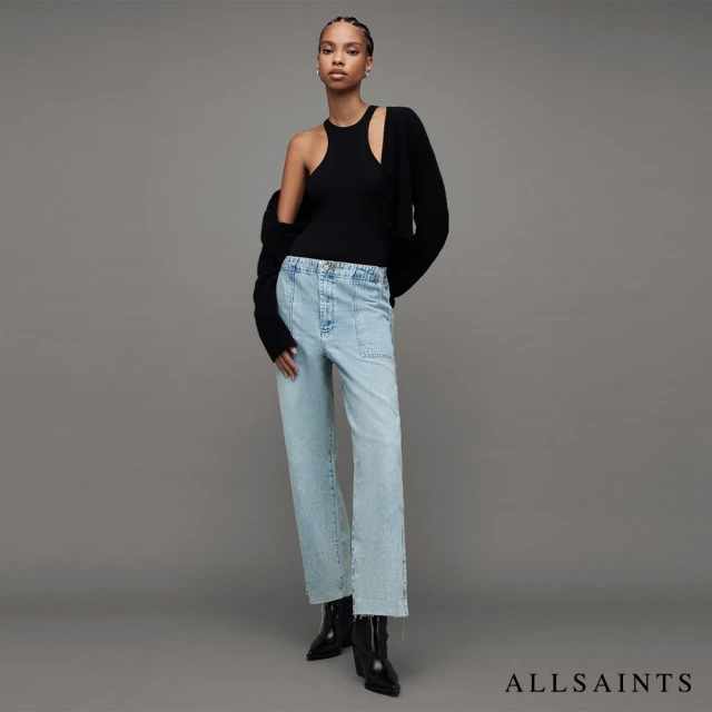 ALLSAINTS FREYA 高腰直筒牛仔褲Vintage