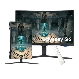 【SAMSUNG 三星】G6 S27BG650EC 27型 VA 2K 16:9 240Hz 曲面智慧聯網電競螢幕(1000R/FreeSync/1ms)