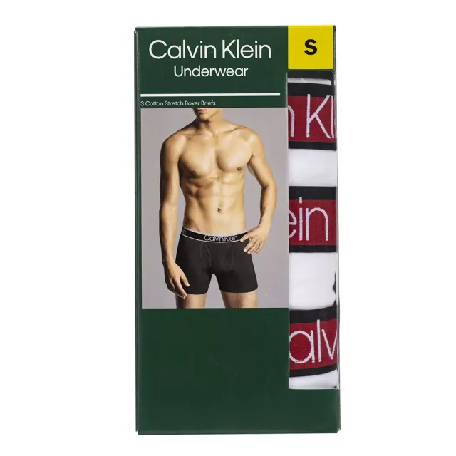 【Calvin Klein 凱文克萊】3件組/4件組短版四角男內褲 CK內褲內衣(多款可選)