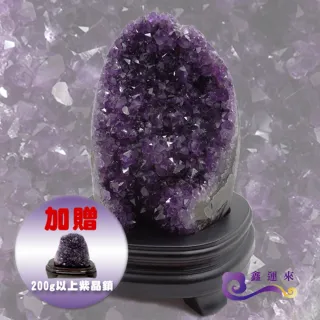 【鑫運來】◎開運紫晶鎮1kg(買大送小)