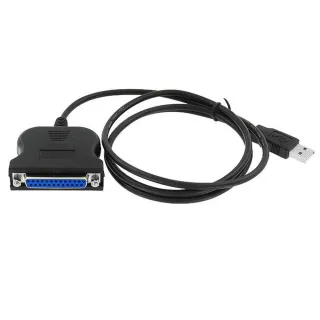 【百寶屋】USB to 25pin 母 印表機連接線(0.8米)