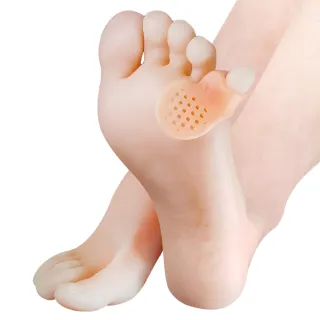 【足的美形】矽膠小拇趾透氣防磨套(2雙)