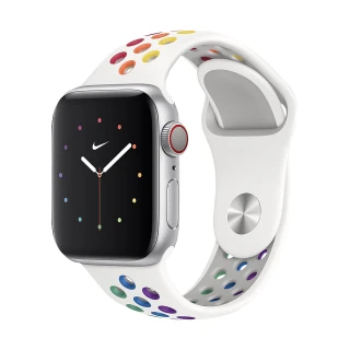 【KingKong】Apple Watch Series 8/7/6/5/4/SE/Ultra 通用 新款雙色款硅膠運動型錶帶(iwatch替換錶帶)