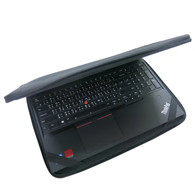 【Ezstick】Lenovo ThinkPad E595 15吋S 通用NB保護專案 三合一超值電腦包組(避震包)