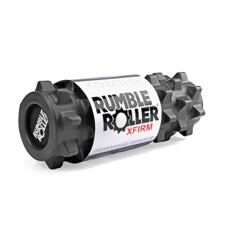 【Rumble Roller】深層按摩滾輪 狼牙棒 短版31cm 強化版硬度(瑜珈柱 按摩滾筒 筋膜放鬆 瑜珈滾筒)