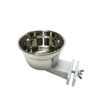 【金德恩】美國製造 LIXIT 寵物餵食碗 600cc(飼料碗 餵食碗 不鏽鋼碗 飼料盤 飲水器 餵食盤 寵物碗)