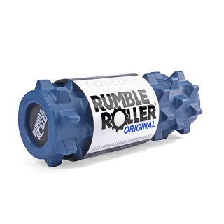 【Rumble Roller】深層按摩滾輪 狼牙棒 短版31cm 標準版硬度(瑜珈柱 按摩滾筒 筋膜放鬆 瑜珈滾筒)