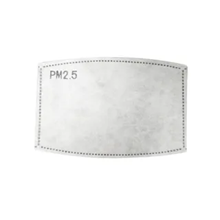 【活力揚邑】PM2.5防塵霾濾芯式立體棉布口罩活性碳五層濾片12入