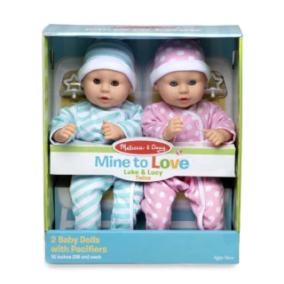 【Melissa & Doug 瑪莉莎】雙胞胎嬰兒娃娃