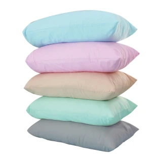 【charming】100%純棉素色_台灣製造雙人加大6尺_薄床包枕套組(純棉 雙人加大 床包枕套組)