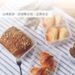 【AXIS 艾克思】台灣製便利輕巧食物雙格分裝塑膠盒.糕點盒800ml_5入(檢驗合格)