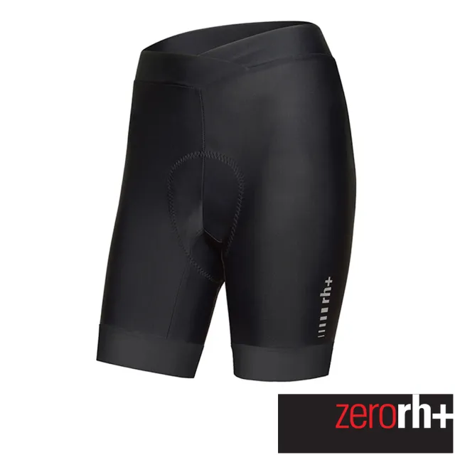 【ZeroRH+】義大利ELITE精英系列女仕專業自行車褲-20公分(黑色 ECD0737_900)