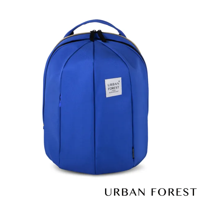 【URBAN FOREST 都市之森】雙11 甲蟲-可擴充後背包/雙肩包-L號(電光藍)