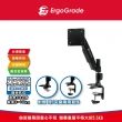 【ErgoGrade】快拆式鋁合金穿夾兩用單旋臂螢幕支架EGATC10Q(電腦螢幕支架/穿桌/夾桌/桌上型支架)