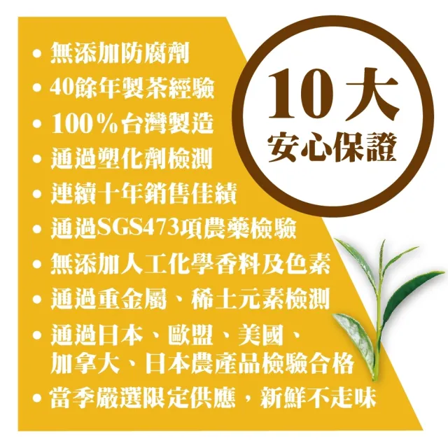 【名池茶業】阿里山日光鮮萃高山茶150gx6包(共1.5斤)