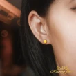 【金品坊】黃金耳環大金莎球耳針 0.30錢±0.03(純金999.9、純金耳環、純金耳針)