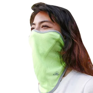 【SUN SPA】真 專利光能布 UPF50+ 遮陽防曬 濾光運動口罩(頭套面罩 輕薄透氣 抗UV防紫外線涼感)