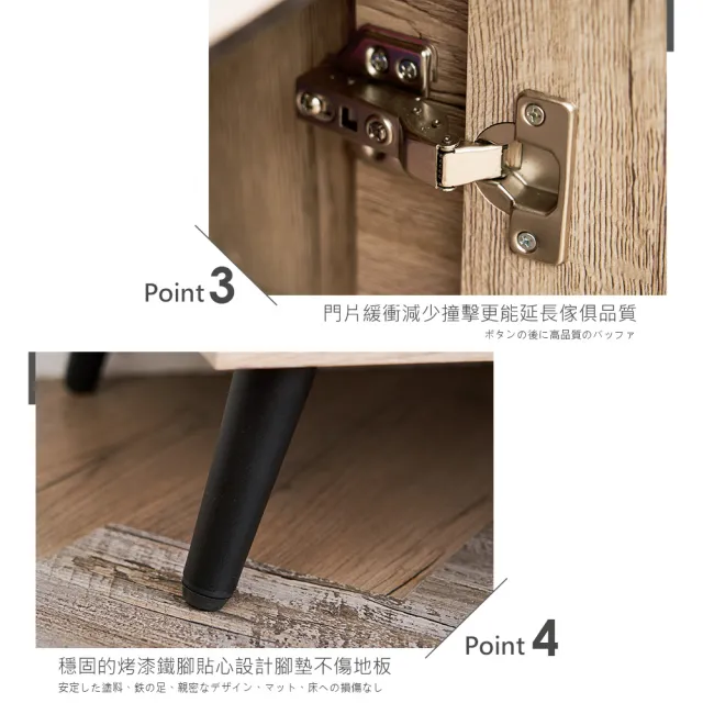 【時尚屋】奧爾頓橡木3尺鞋櫃RV8-A701(免運費 免組裝 鞋櫃)